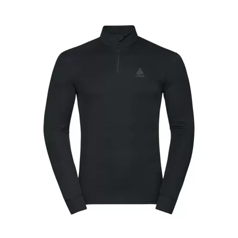 Top baselayer Odlo ML 1/2 Zip Active Warm Eco - Nero