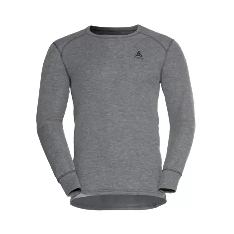 Odlo T-Shirt ML Odlo Active Warm Eco - Steel Grey Melange