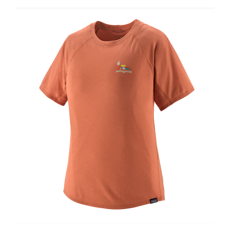 Patagonia Cap Cool Trail Graphic Shirt Mujer - Lose It: Sienna Clay