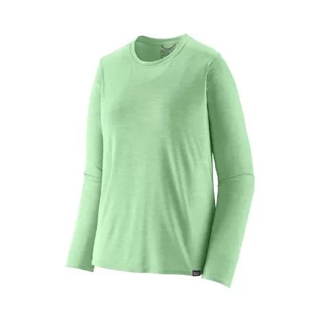 Patagonia L/S Cap Cool Daily Shirt Femme - Rinsed Green/Dark Rinsed Green X-Dye