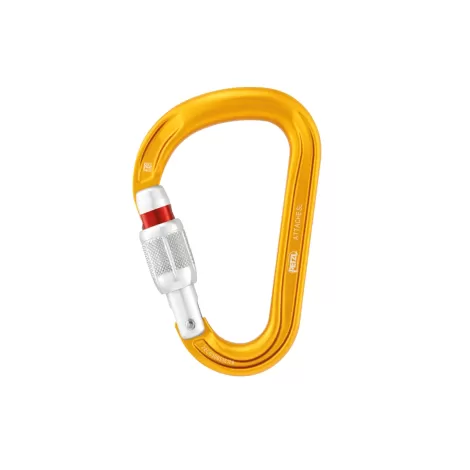 Petzl Attache Screwlock - Amarillo