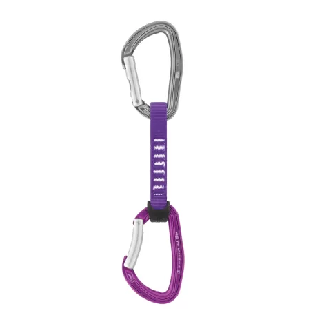 Petzl Djinn Axess Rinvio - Viola - 11 cm