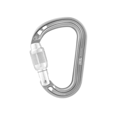 Petzl Rocha Screwlock - Light Grey