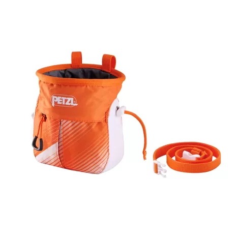 Petzl Sakapoche - Arancione/Bianco