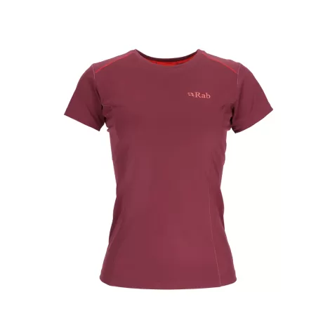 Rab Force Tee Mujer - Deep Heather