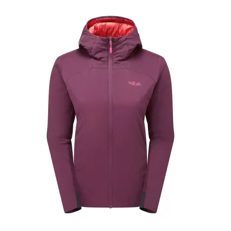 Giacca Donna Rab Xenair Alpine Flex - Mulberry