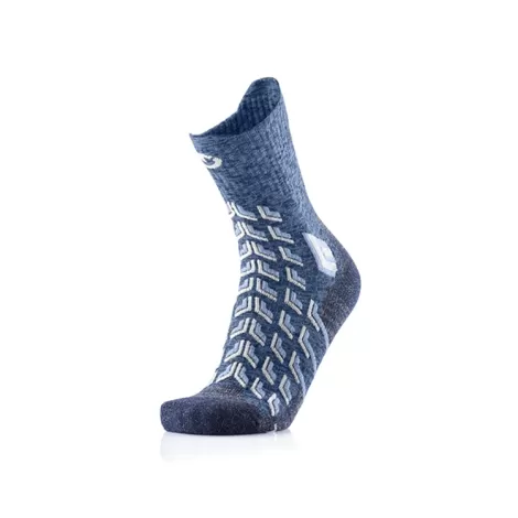Therm-ic W's Trek Cool Crew - Blue/White