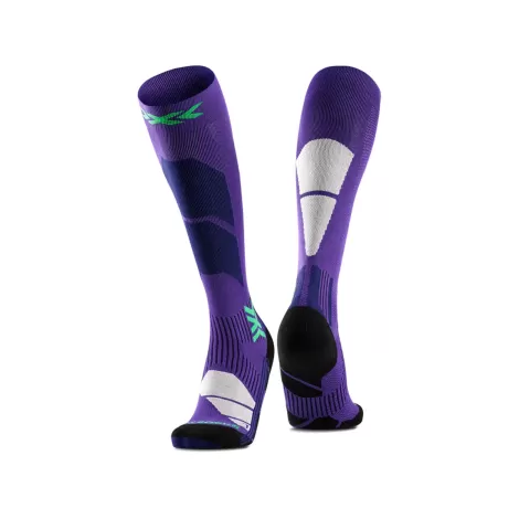 X-Socks Ski Perform OTC Women - Deep Purple/Light Sand