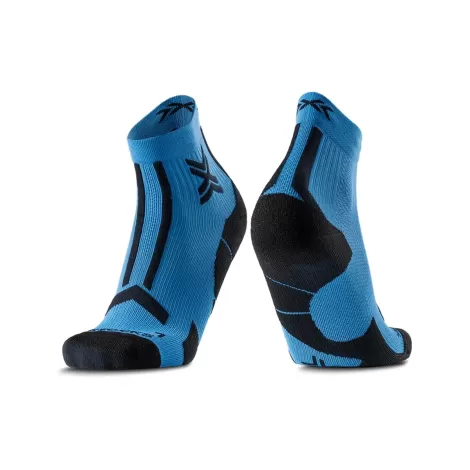 X-Socks Trailrun Discover Ankle - Azul Mineral/Negro