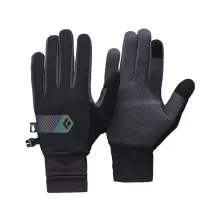 Black Diamond Hybrid Light Gloves - Black-Carbon